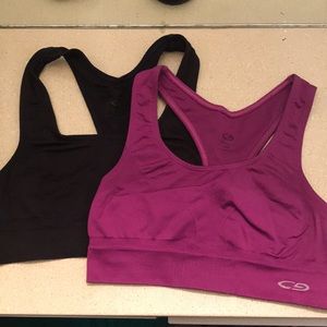 Two champion sports bras size xsmall